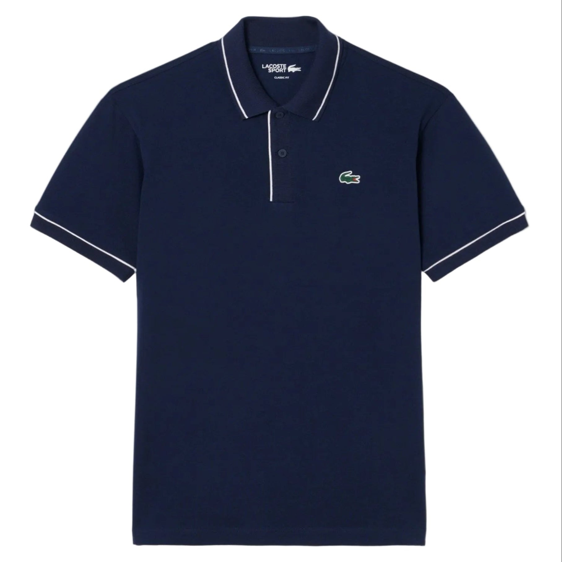 Lacoste Polo Golf thermorégulateur Petit Piqué Bleu Nuit