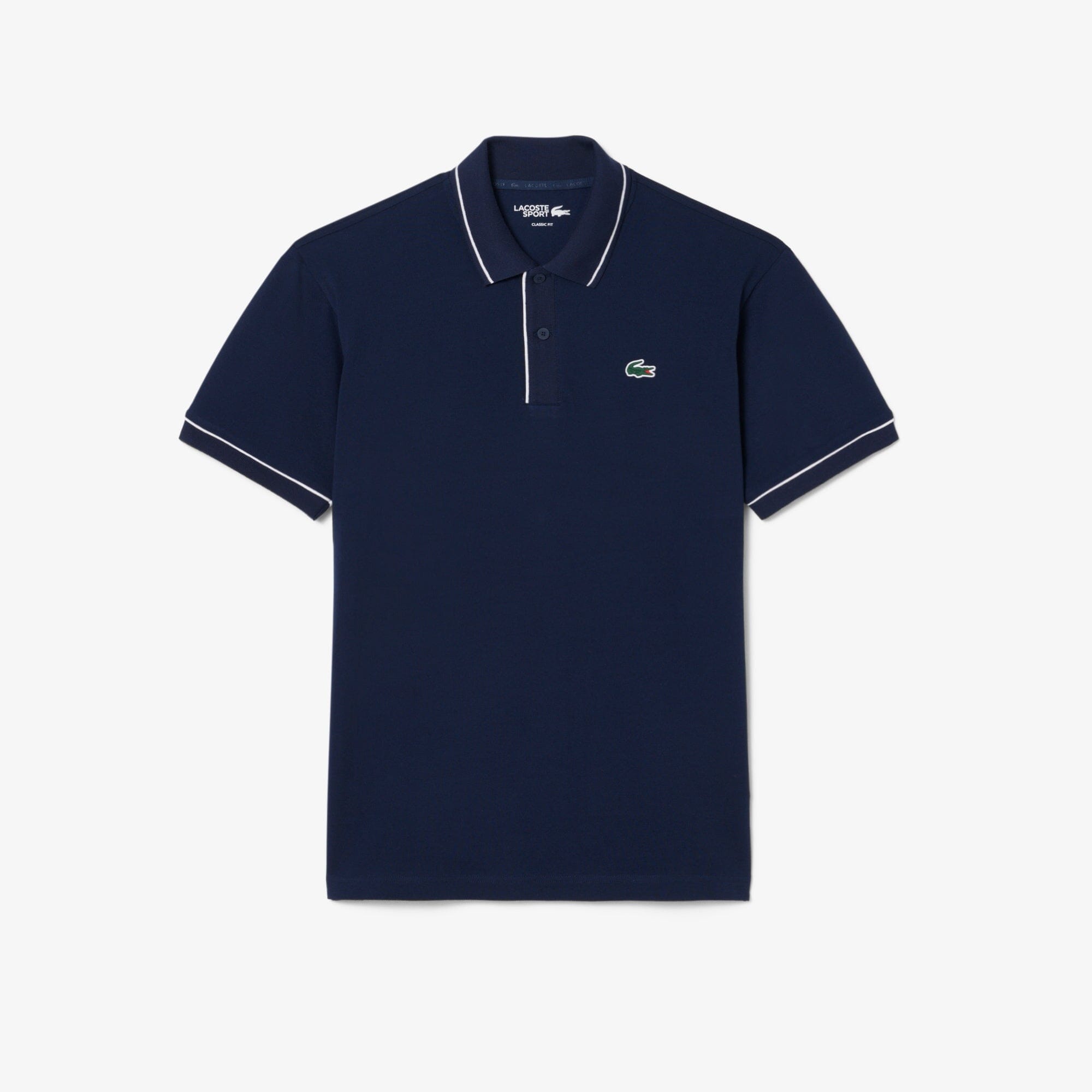 Lacoste Polo Golf thermorégulateur Petit Piqué Bleu Nuit