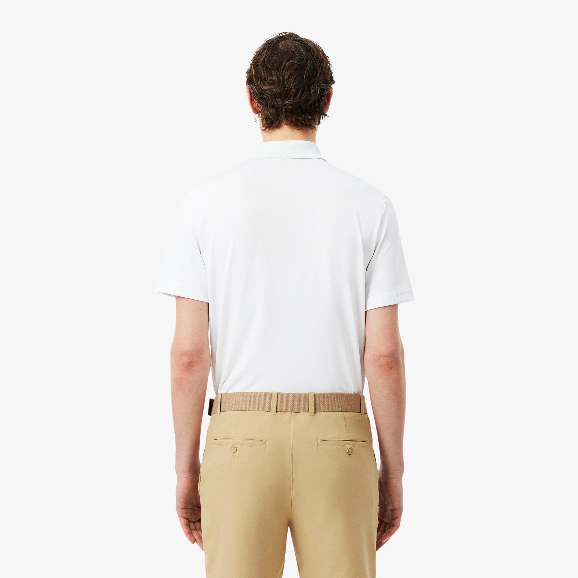 Lacoste Polo Golf Ultra Dry stretch Blanc