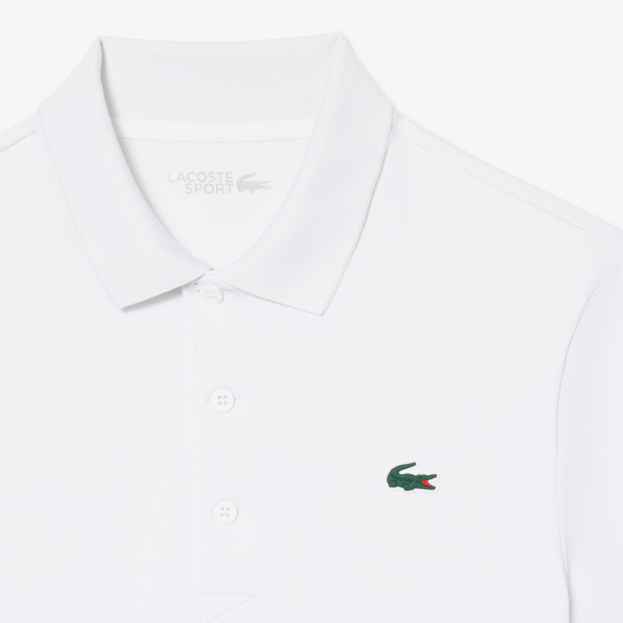 Lacoste Polo Golf Ultra Dry stretch Blanc