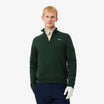 Lacoste pull quart-zip Golf Coupe vent Vert Sinople