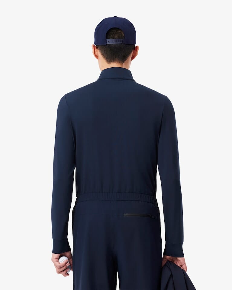 Lacoste Pull Sweatshirt Golf Ultra Dry Stretch col zippé