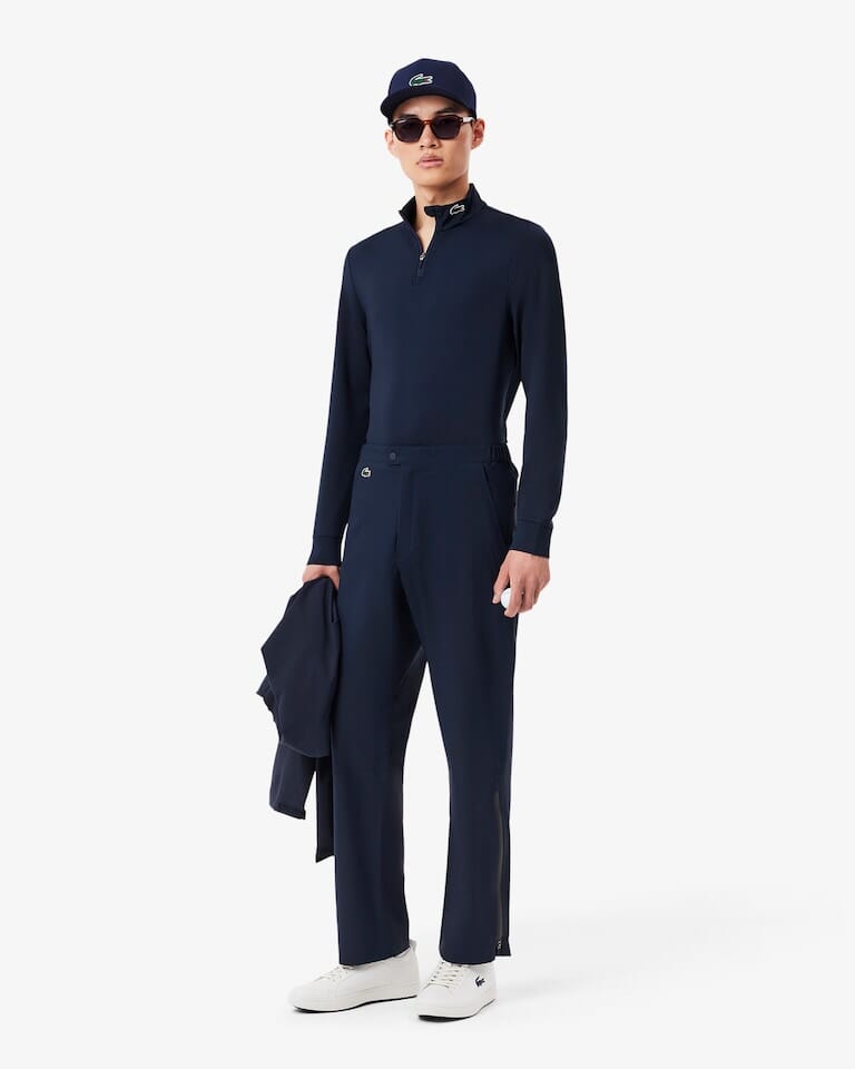 Lacoste Pull Sweatshirt Golf Ultra Dry Stretch col zippé
