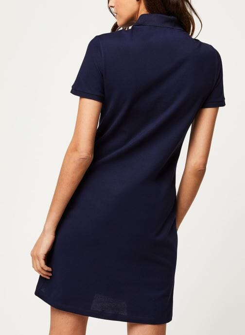 Lacoste robe piqué marine