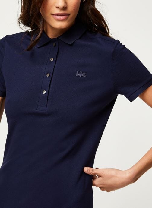 Lacoste robe piqué marine