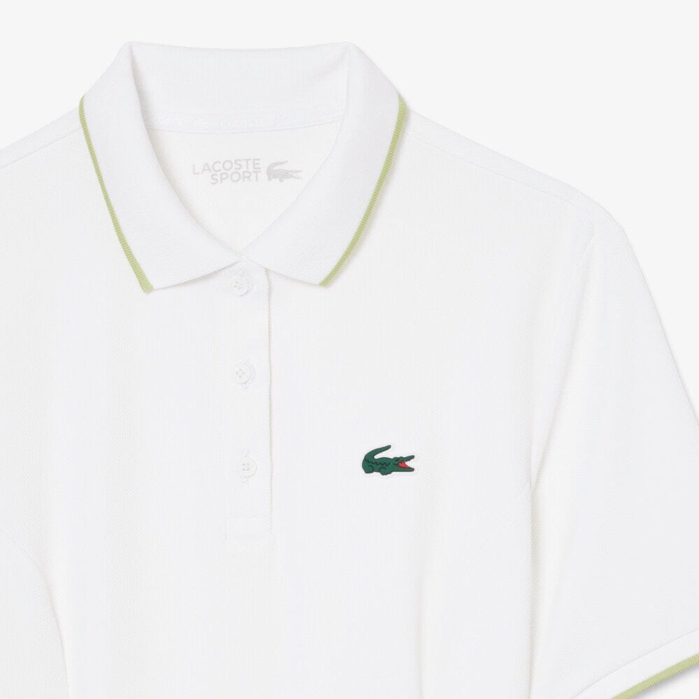 Lacoste Robe polo Golf ultra dry Blanche