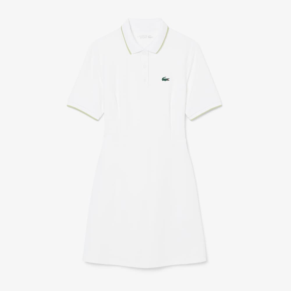 Lacoste Robe polo Golf ultra dry Blanche