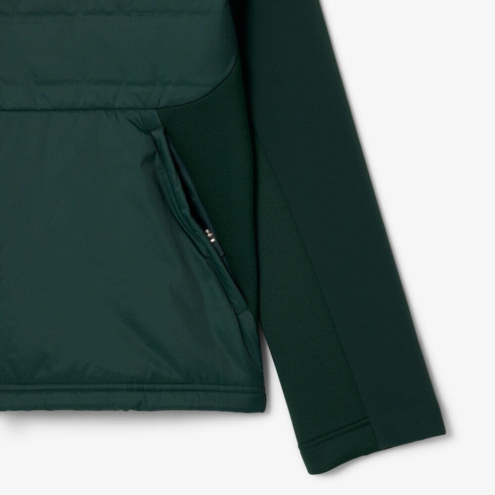 Lacoste Veste matelassé de golf col montant Vert Sinople