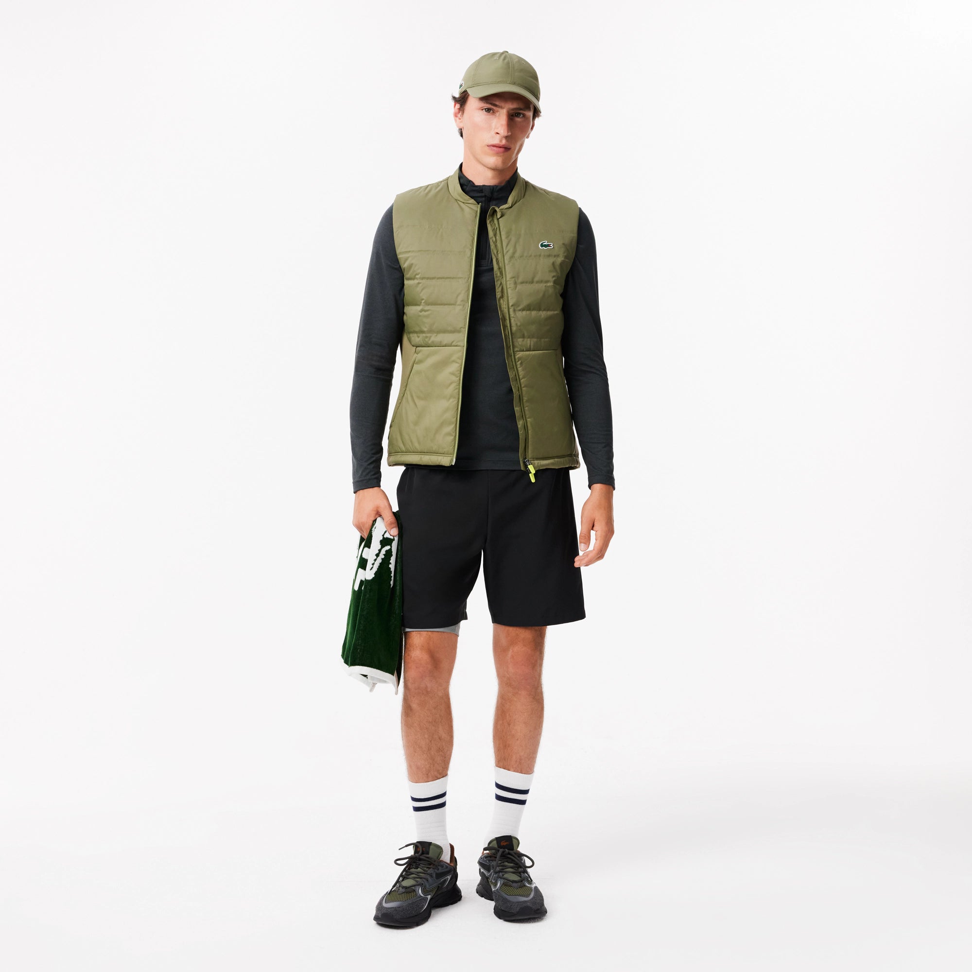 Lacoste Veste matelassé de golf sans manches