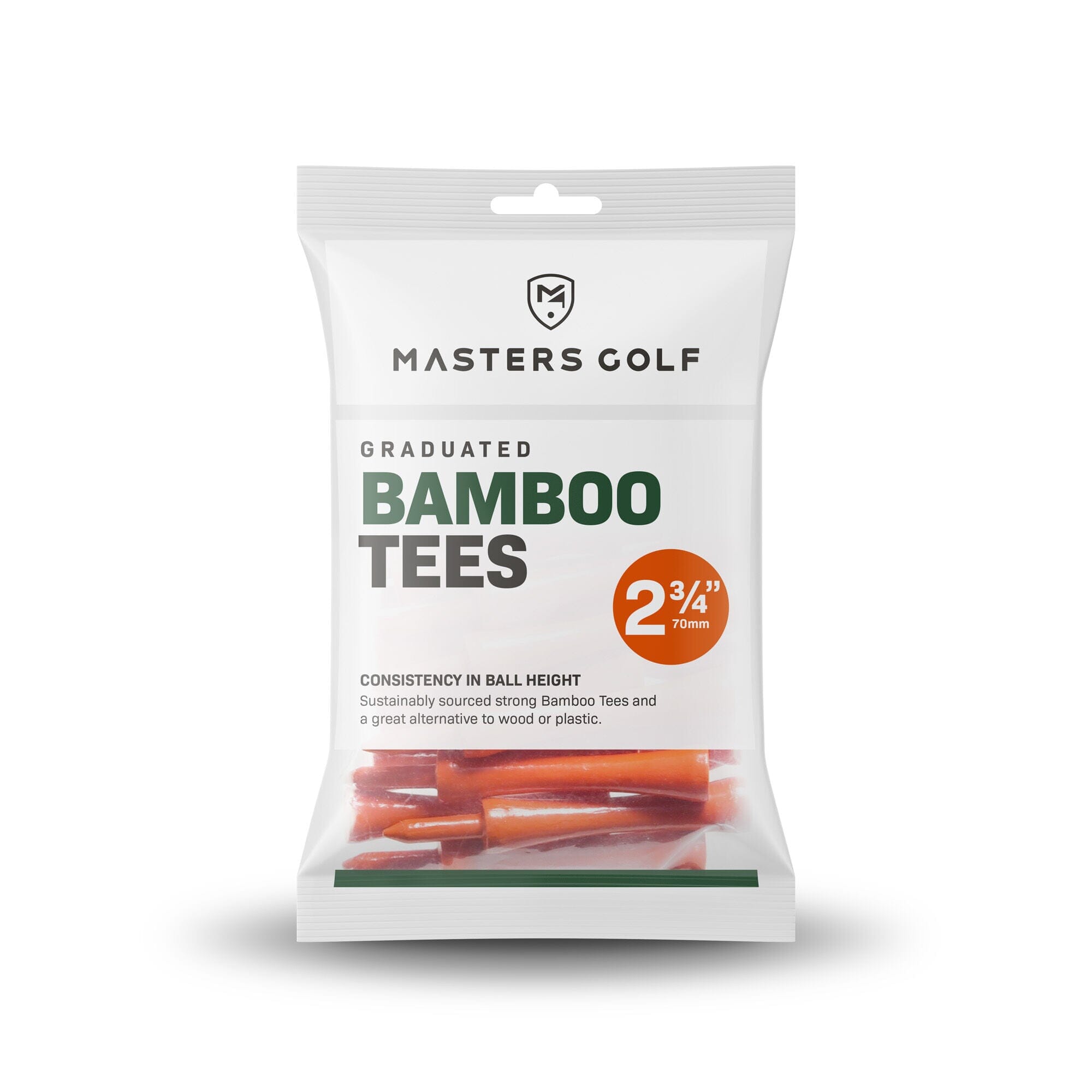 Masters Bamboo Tees à étage 70mm
