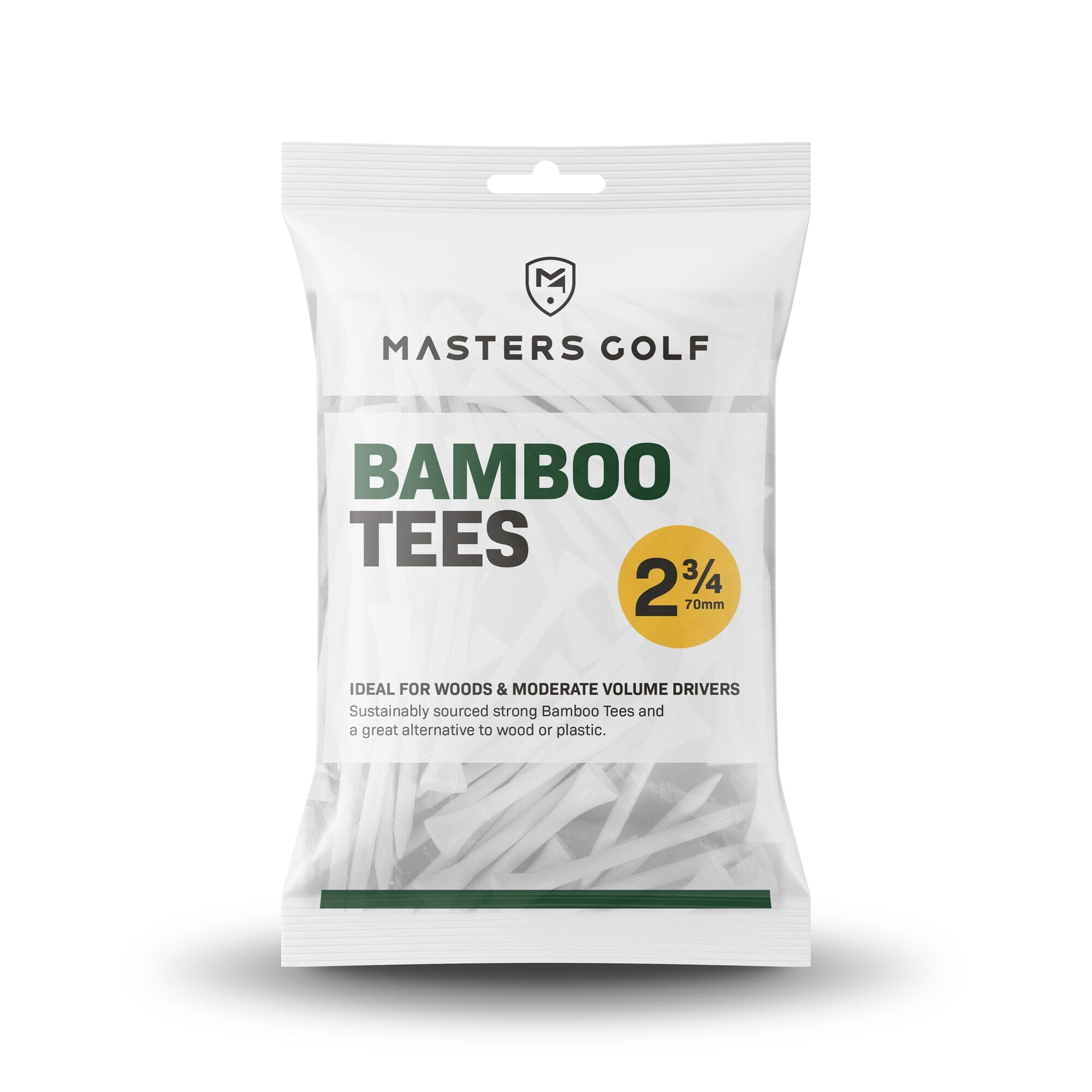 Masters Bamboo Tees bois 70mm