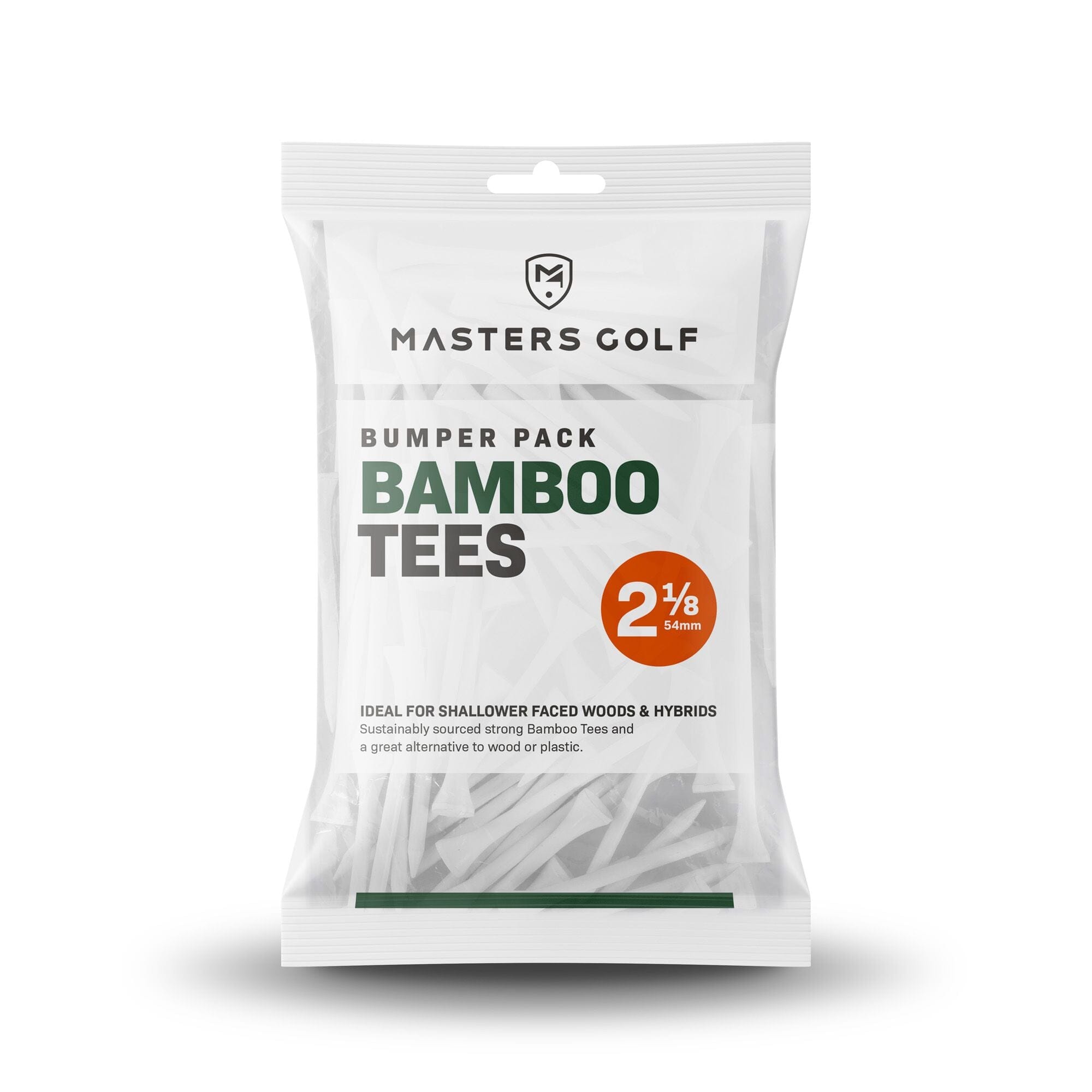 Masters Bamboo Tees bois Maxi Pack