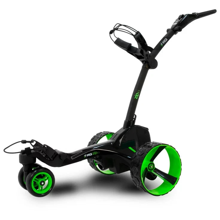 MGI ZIP X5 chariot de golf électrique compact Black Gloss