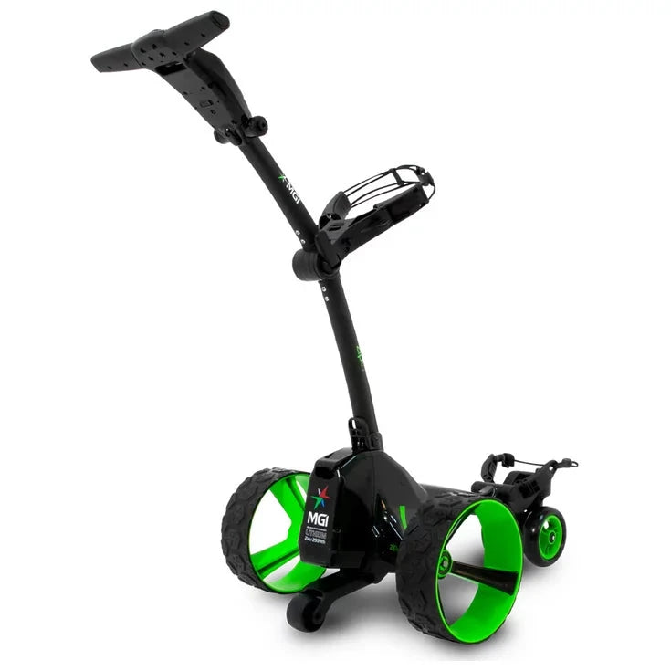 MGI ZIP X5 chariot de golf électrique compact Black Gloss