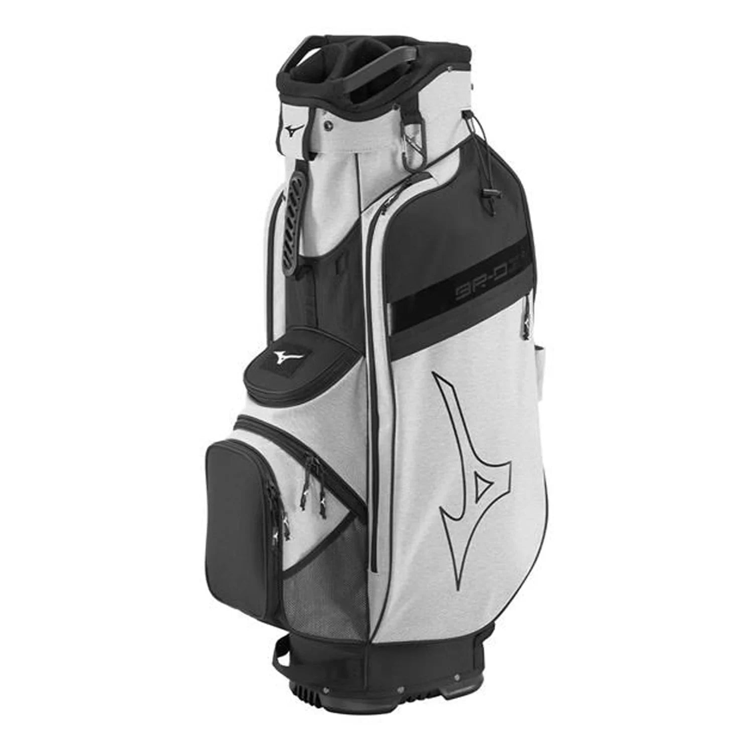 Mizuno BR-D3 Cart Bag Gris noir – Sac Chariot Spacieux & Léger