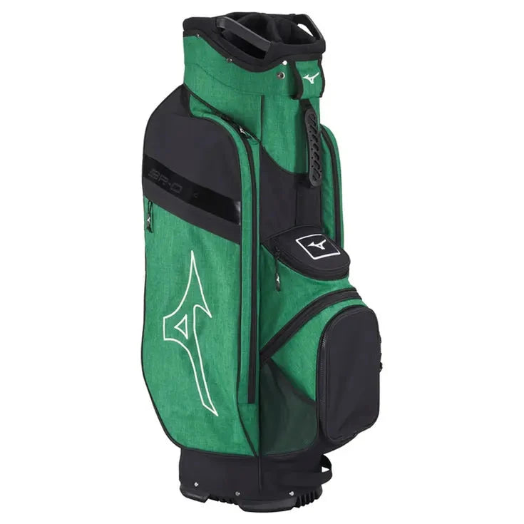 Mizuno BR-D3 Cart Bag Vert noir – Sac Chariot Spacieux & Léger