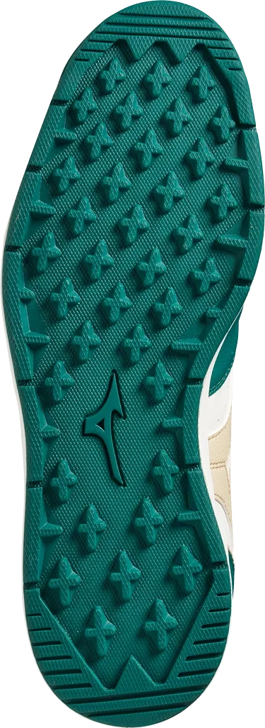 Mizuno Chaussures de golf City Wind GS Alpine Green/Pale Khaki/Snow White
