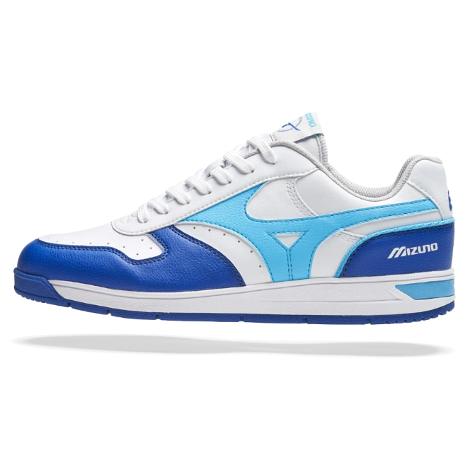 Mizuno Chaussures de golf City Wind GS Alpine Surf the Web/Swim Cap/White
