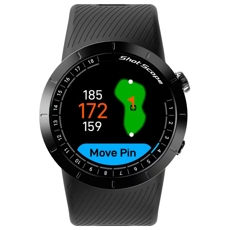 Montre Shot Scope X5 GPS Noire
