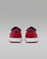 NIKE Air Jordan 1 Low G Blanc Bleu Rouge Chaussures homme Nike
