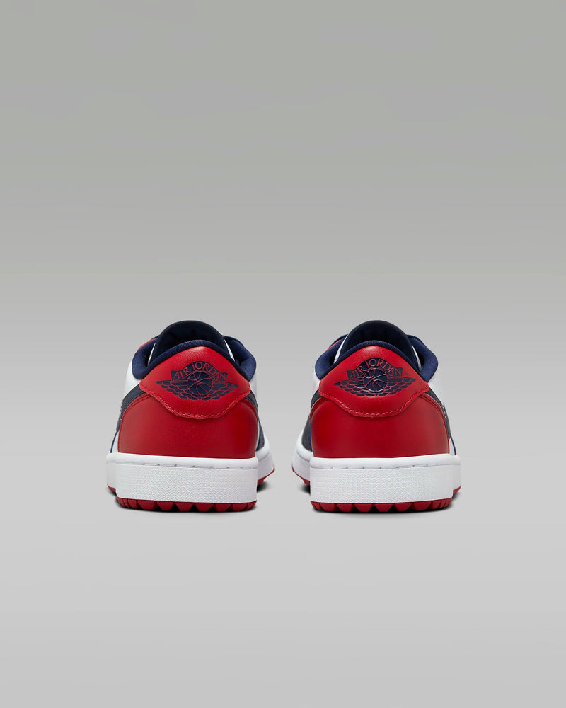 NIKE Air Jordan 1 Low G Blanc Bleu Rouge Chaussures homme Nike