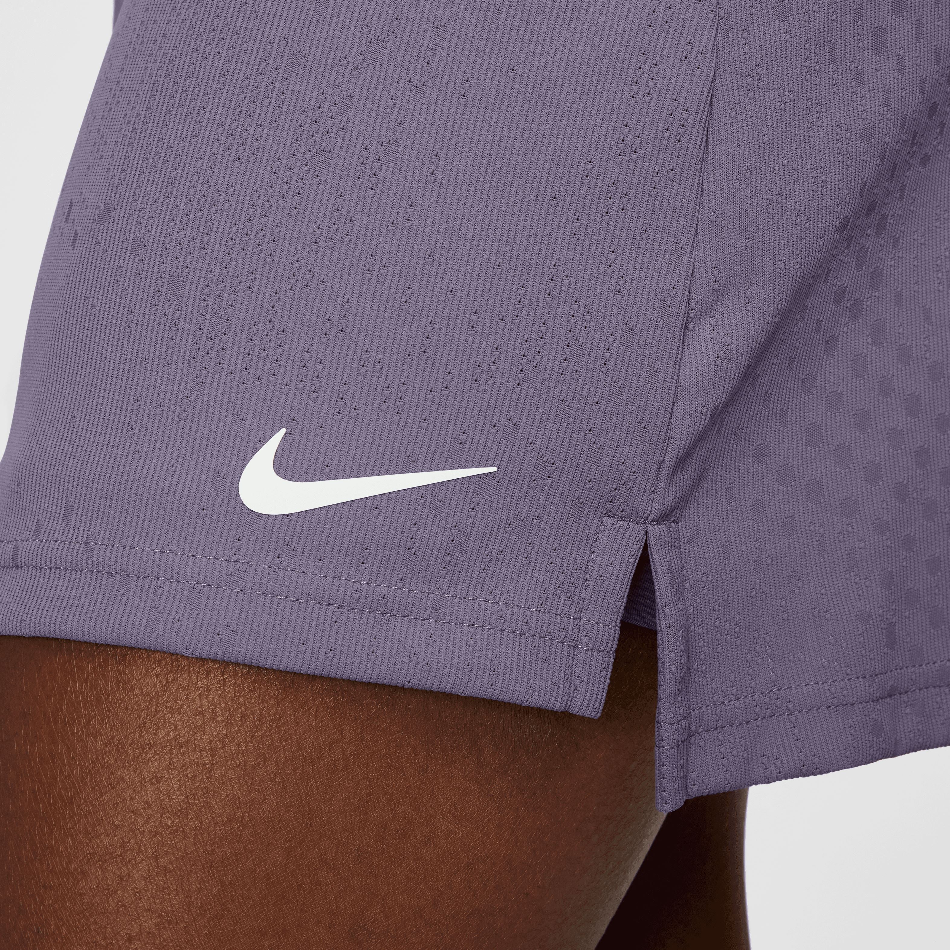 NIKE DRI-FIT ADVANTAGE JUPE Mauve