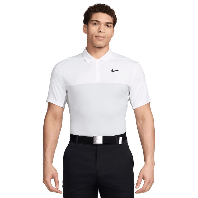 NIKE golf polo DRI-FIT VICTORY+ BLANC