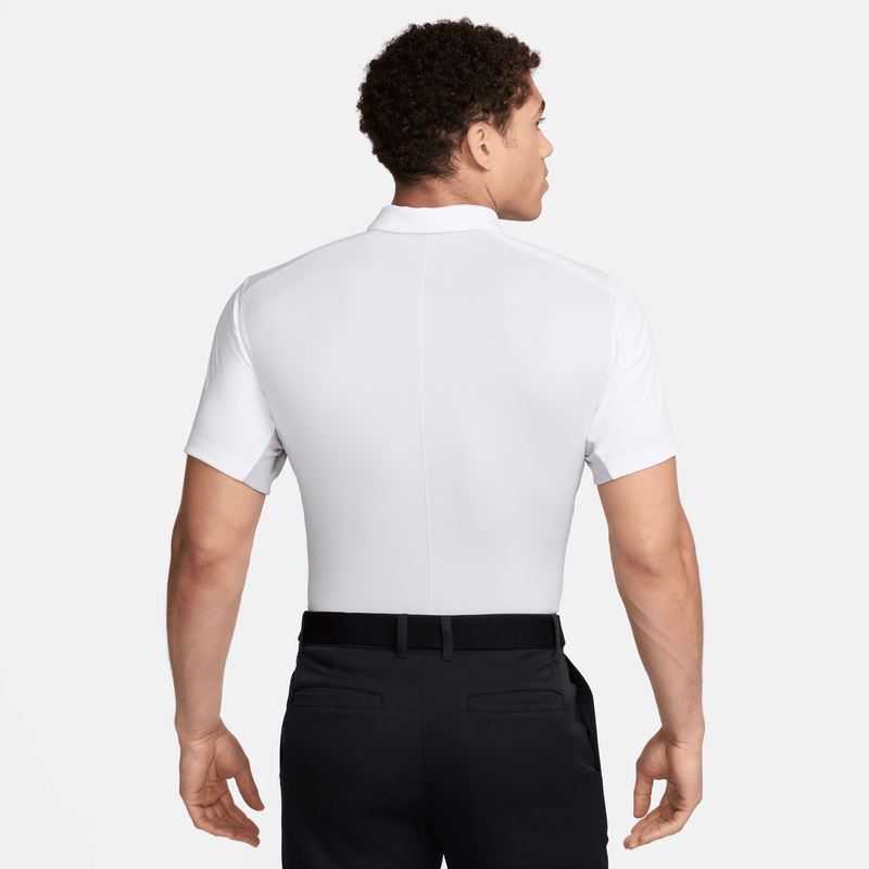 NIKE golf polo DRI-FIT VICTORY+ BLANC