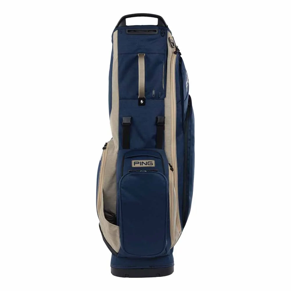 Ping sac trépied de golf Hoofer Bleu Marine Sable - GolfCenter.fr