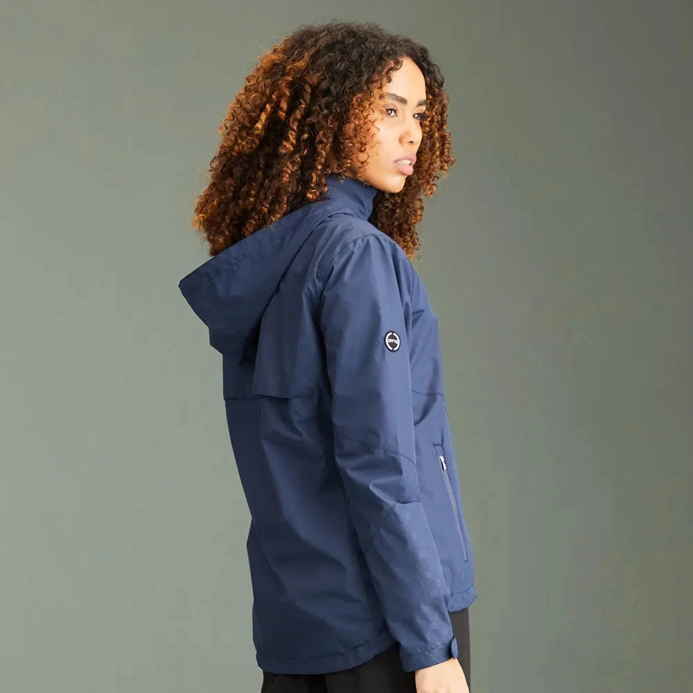PING Milli Veste Imperméable Femme Bleu Oxford