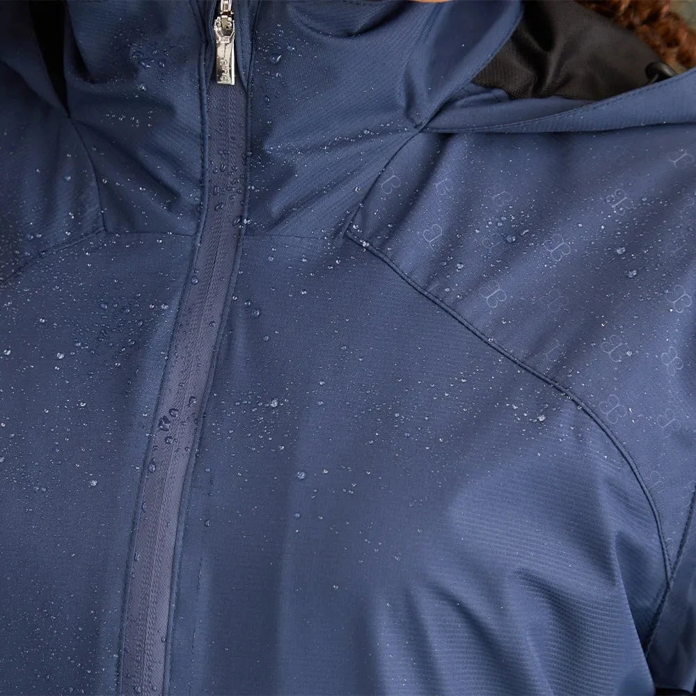 PING Milli Veste Imperméable Femme Bleu Oxford