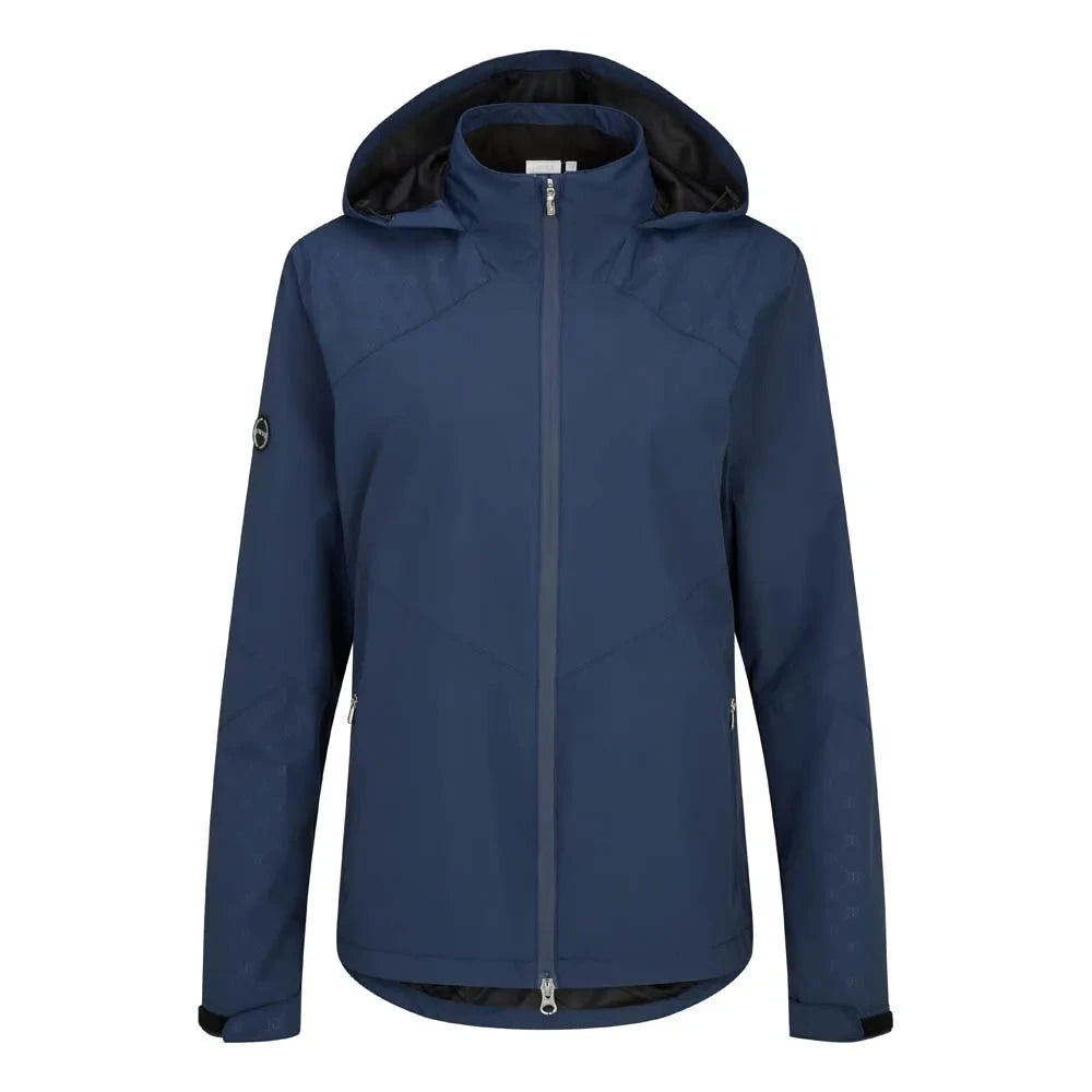 PING Milli Veste Imperméable Femme Bleu Oxford