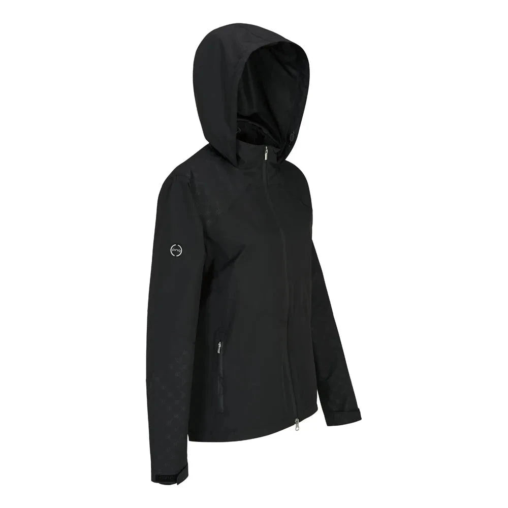 PING Milli Veste Imperméable Femme Noire
