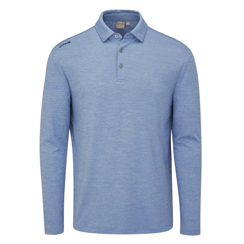 PING POLO EMMETT MANCHE LONGUE Polos homme Ping