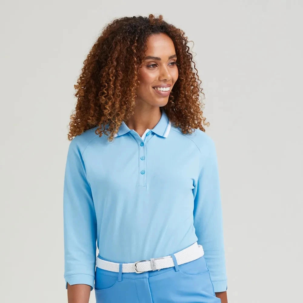 Ping Polo Femme à manches 3/4 ALICIA Baltic Sea