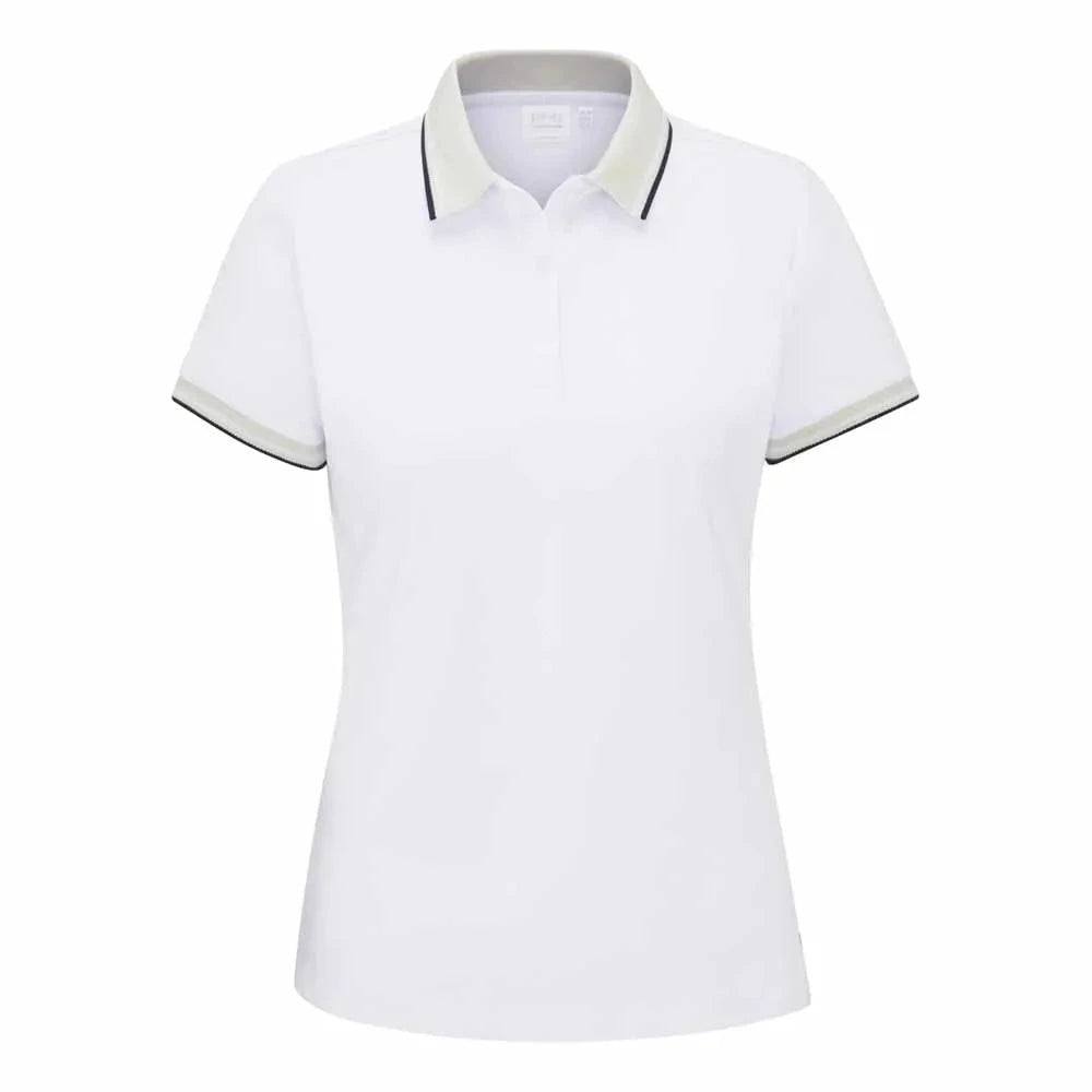 Ping Polo Femme Viviana blanc Pebble