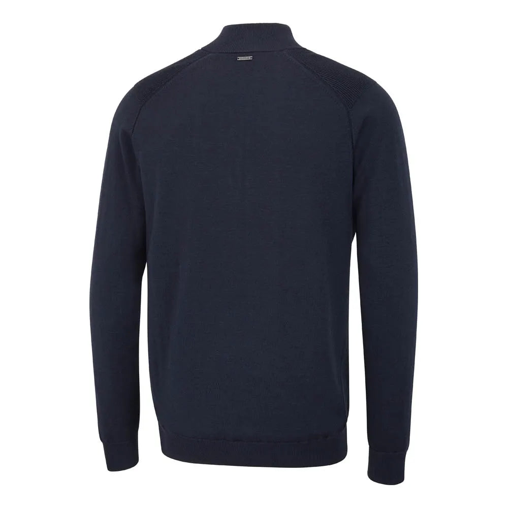PING Pull sweat 1/2 Zip lined Murphy Navy