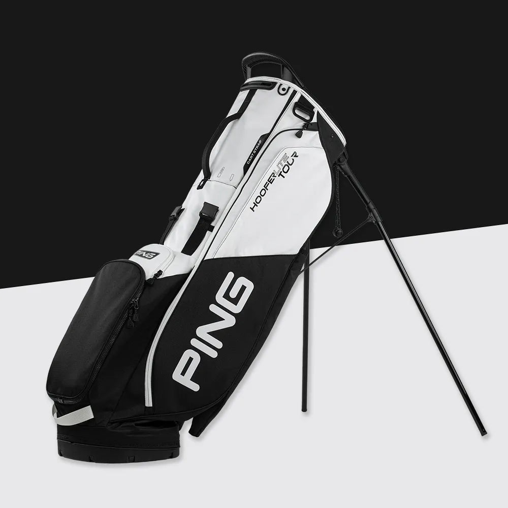 Ping Sac de golf Hoofer Lite Tour Black & White