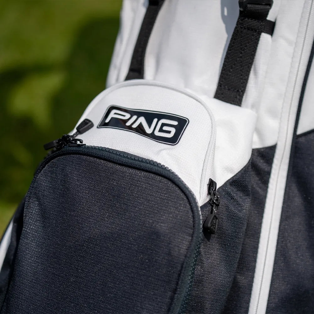 Ping Sac de golf Hoofer Lite Tour Black & White