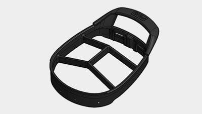 Ping Sac de golf Hoofer Lite 231 Gris Platinium Noir