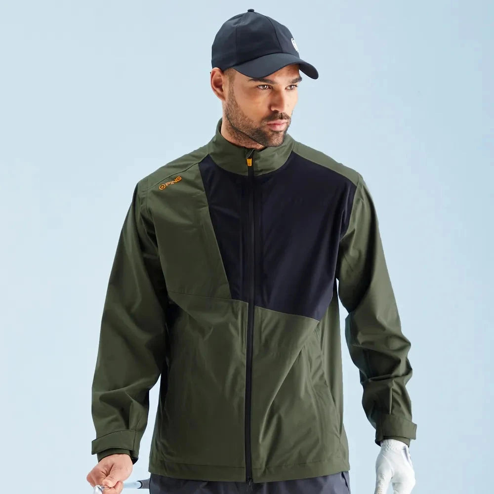 Ping veste de pluie Impervious Dark Olive Black