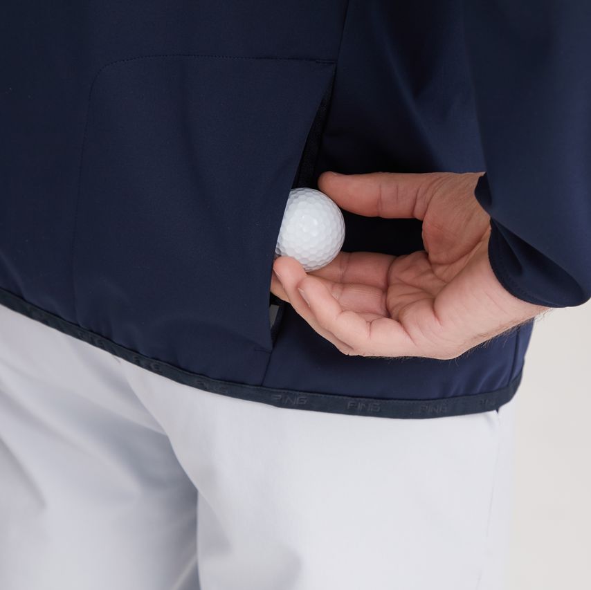 Ping Veste golf Vigo Windproof 1/2 Zip Navy