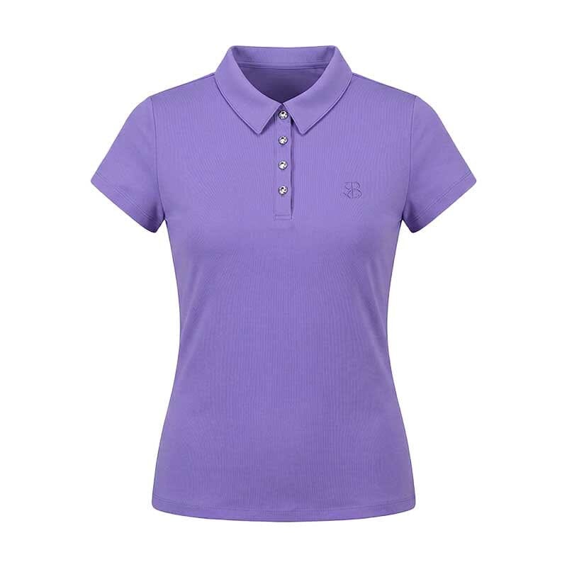 Polo de golf Chiberta Poppy femme Mauve