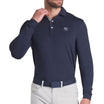 Polo manches longues PUMA Cloudspun Deep Navy