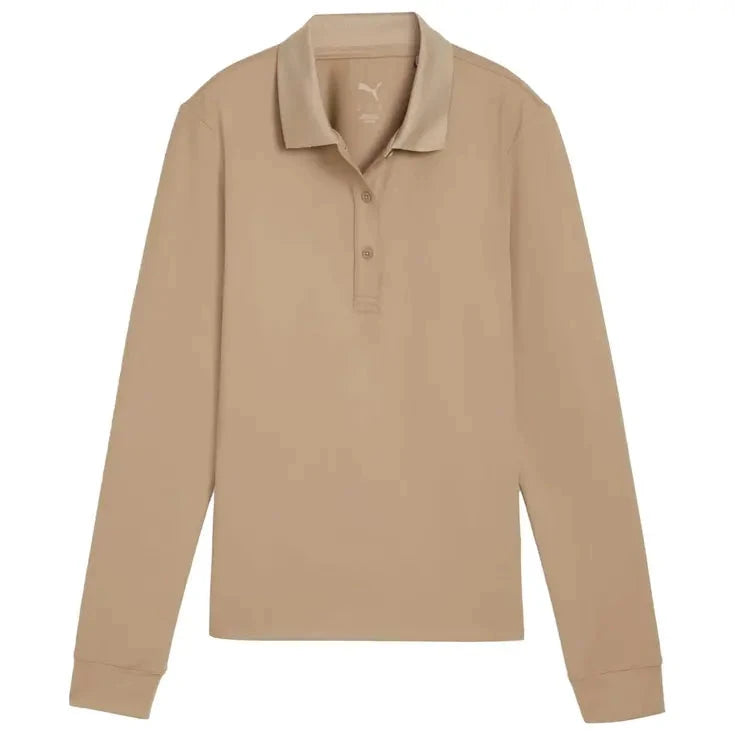 Puma Polo de golf femme manches longues Cloudspun