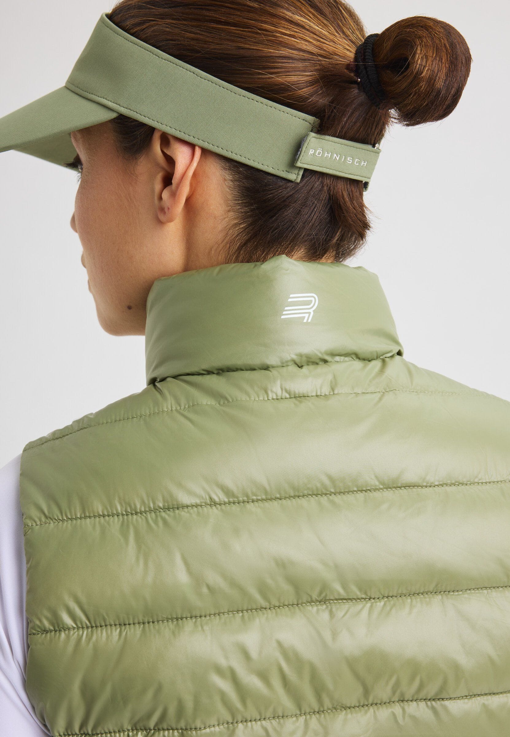 Rohnisch doudoune sans manches Airlite sage green