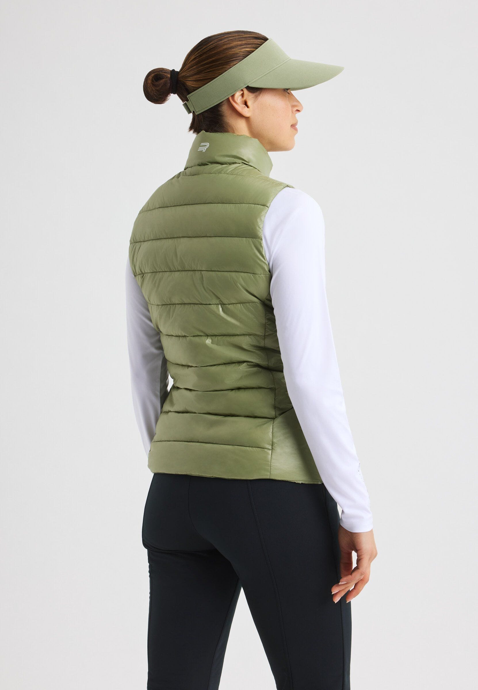 Rohnisch doudoune sans manches Airlite sage green