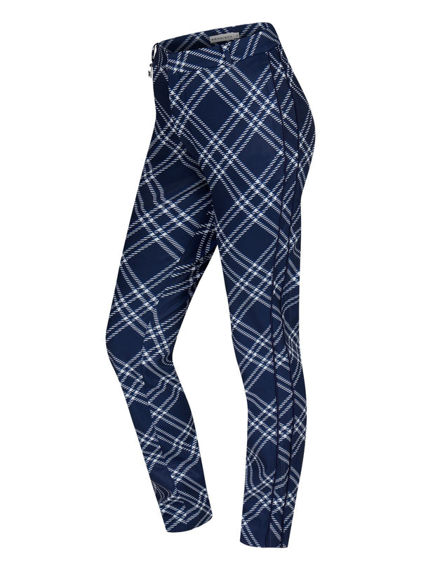 Röhnisch Lexi pantalon 30, Oversize Navy Check Pantalons femme Rohnisch