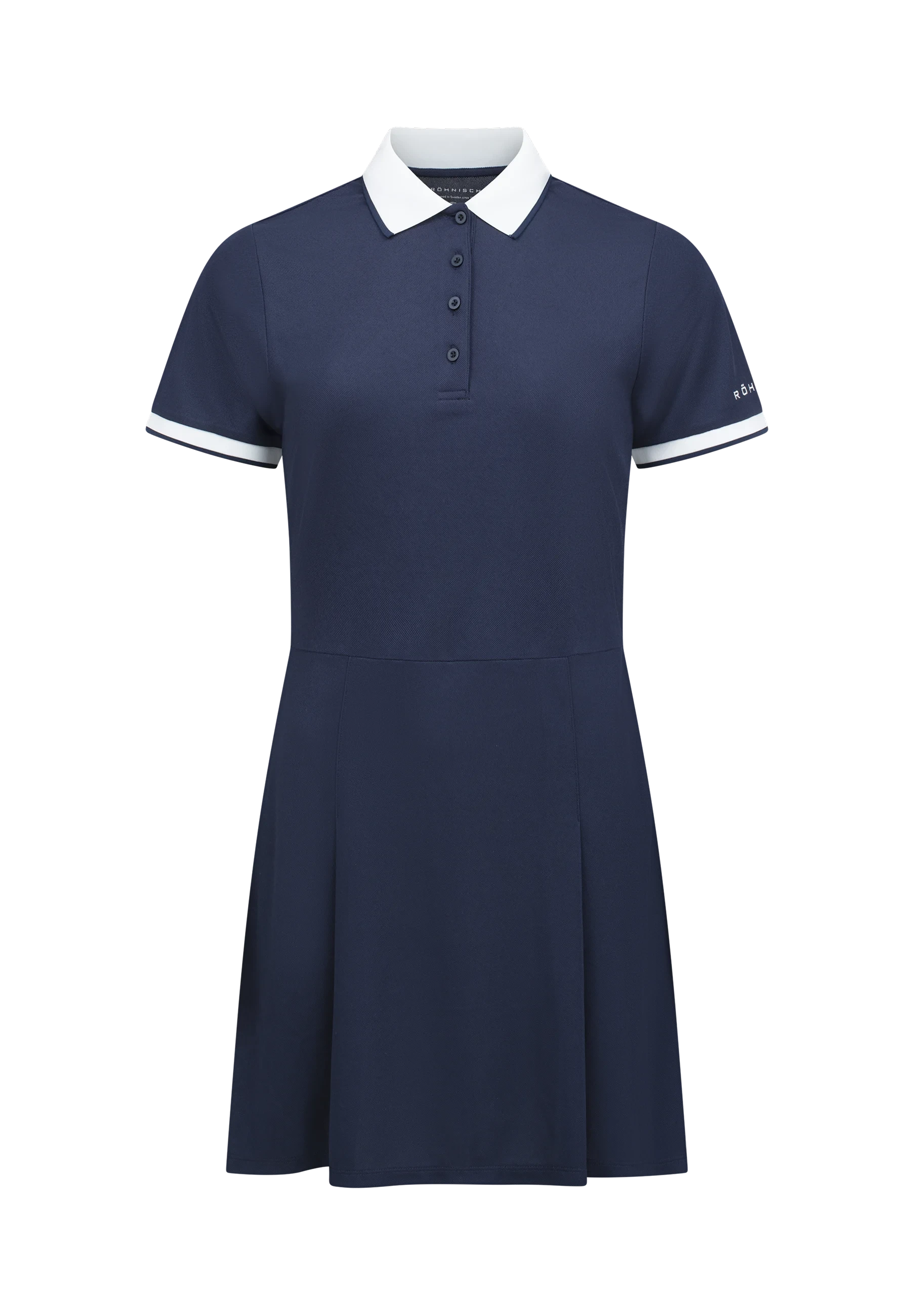 Röhnisch Miriam robe polo Bleu Marine