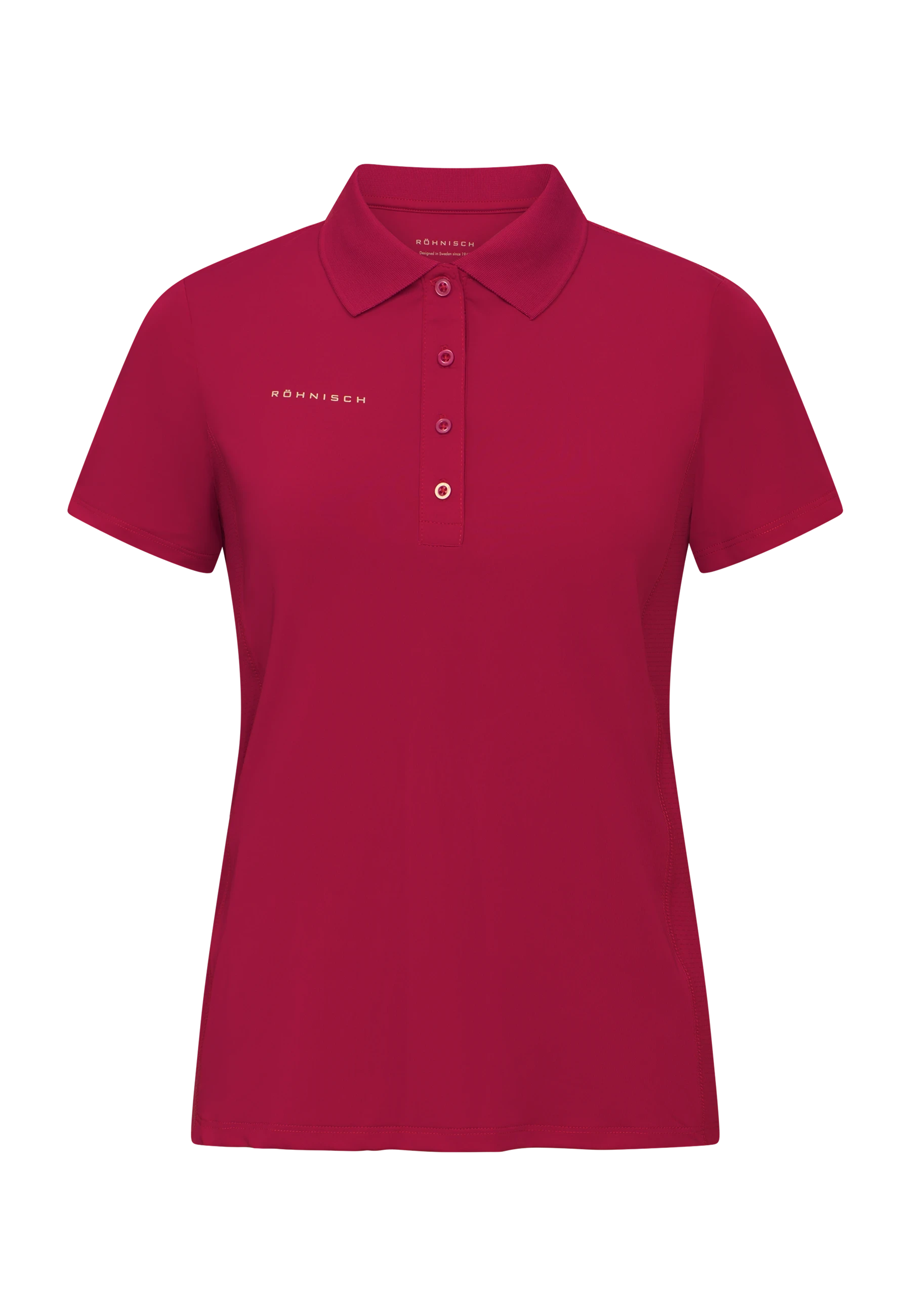 Röhnisch Nicky Poloshirt Rouge Bordeaux - GolfCenter.fr